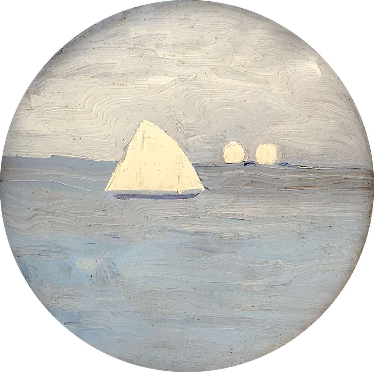 Porthole Sail & Two Sisters by Salvatore Del Deo, Image 1.