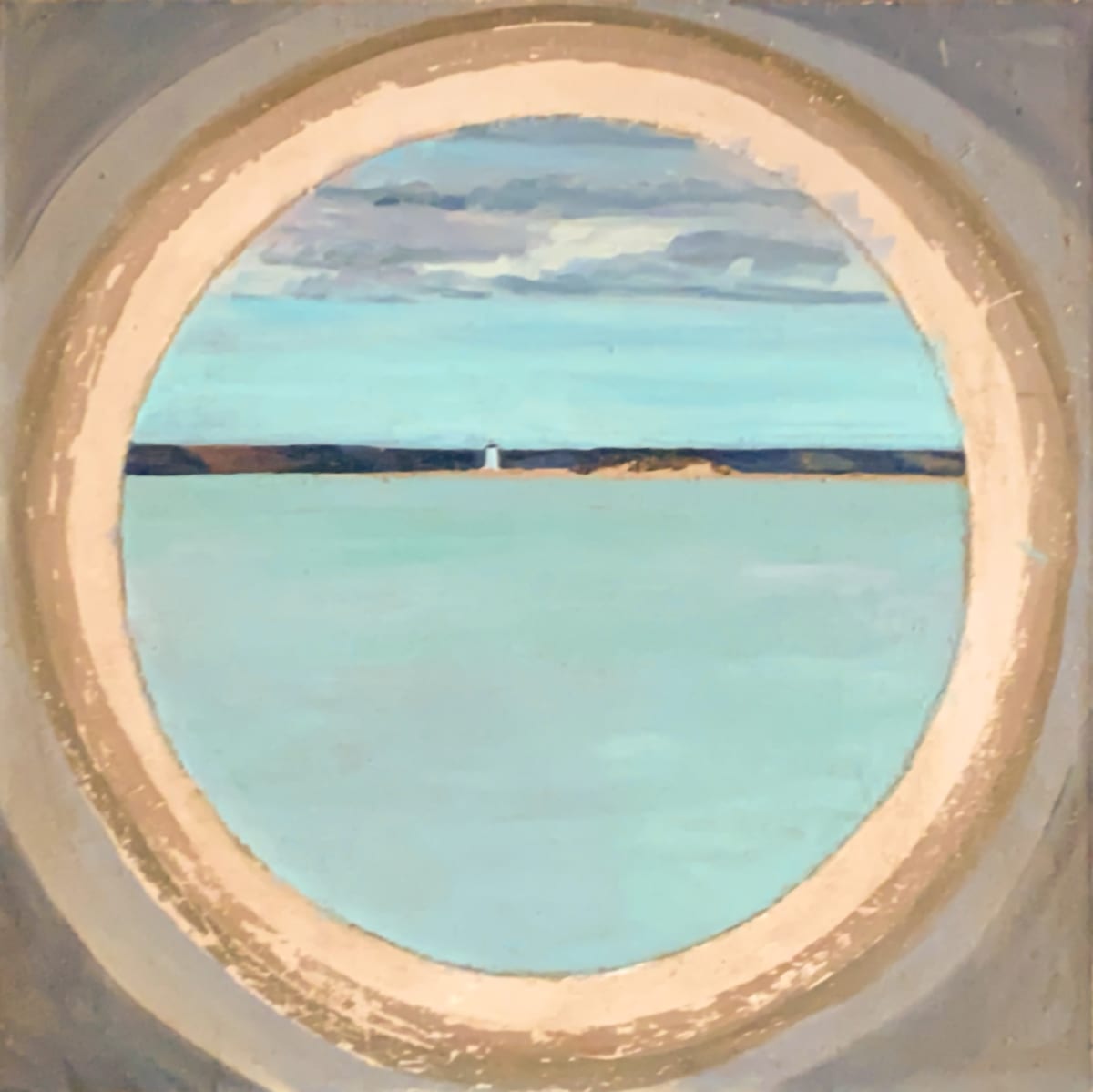 Long Point Tondo by Salvatore Del Deo 