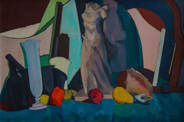 Stil Life with Winged Victory by Salvatore Del Deo 