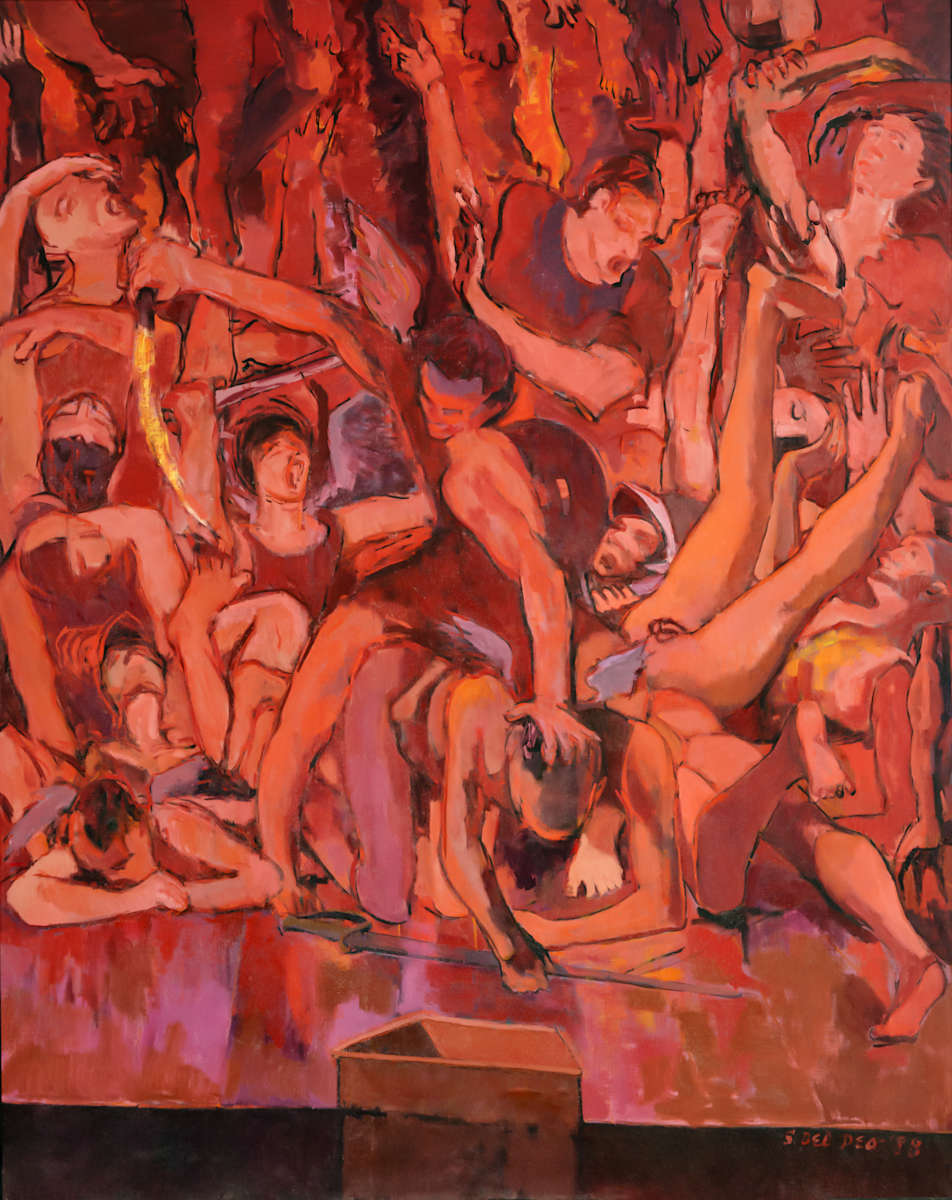 The Battle of Good and Bad Angels by Salvatore Del Deo, Image 1.