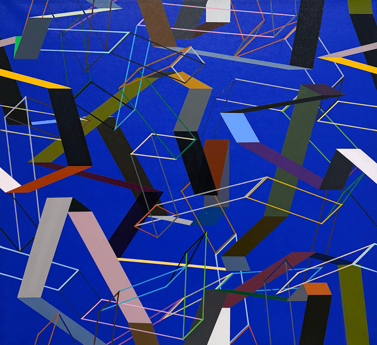 Construction (Blue) by Jeff Perrott, Image 2.