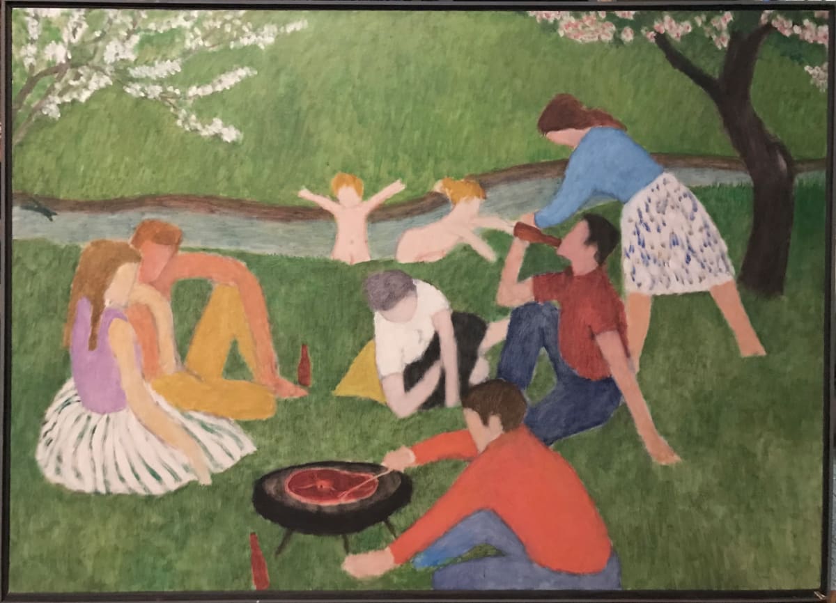 Picnic at Herring Run by Tony Vevers, Tony Vevers 