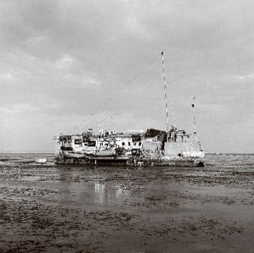 Flying Neutrinos Boat Provincetown by Daniel Ranalli, Image 1.
