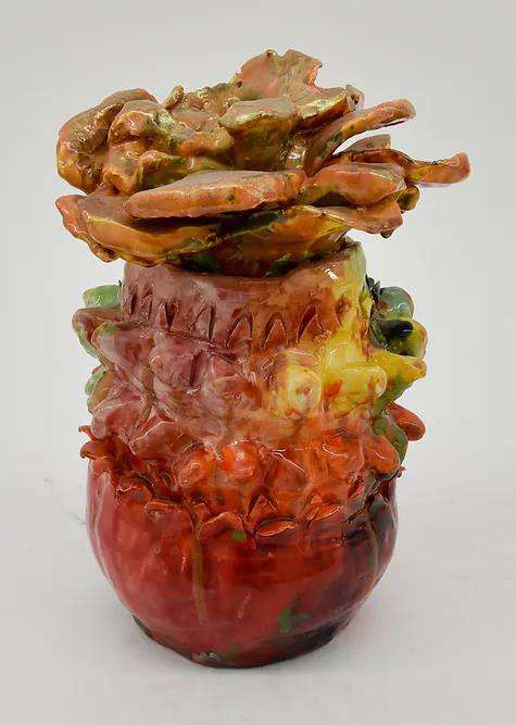 Untitled XXXVI (Arara Garden Series) by Charo Oquet 