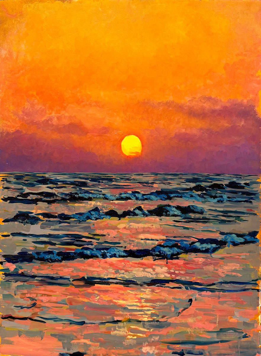 Pietrasanta (sunset) by Joe Wardwell 