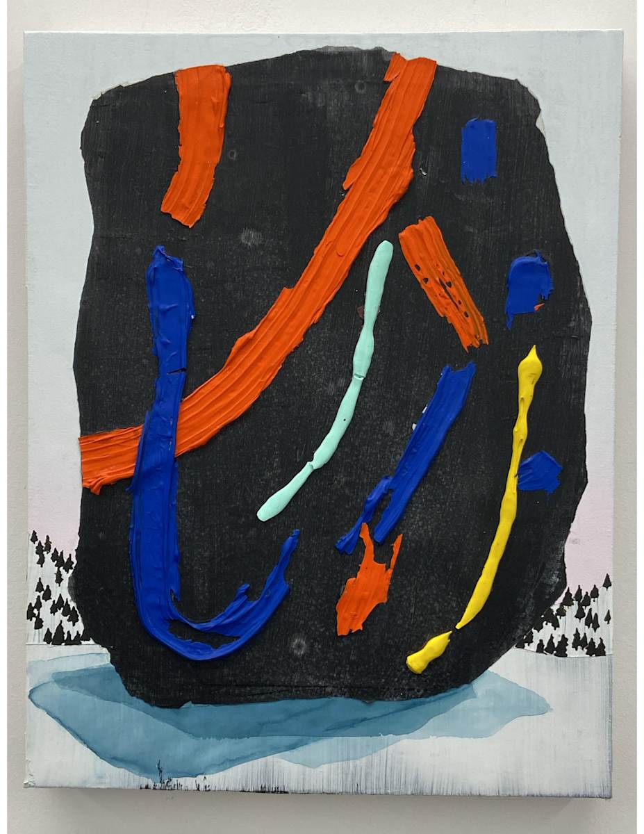 Painted Rock (Winter) by Erik Benson, Image 1.