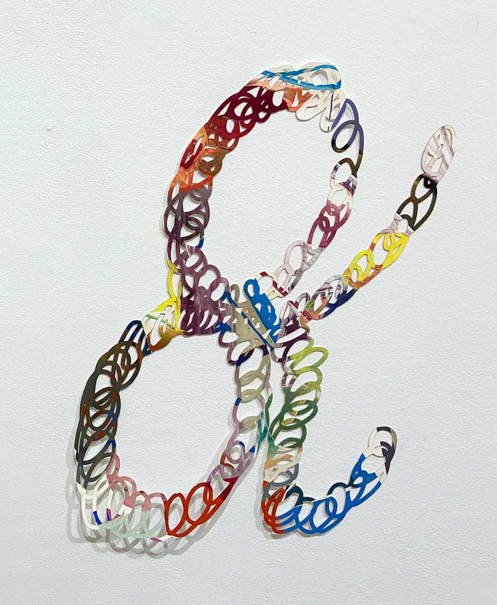 Rainbow Scribble Ampersand by Matt Rich, Image 1.