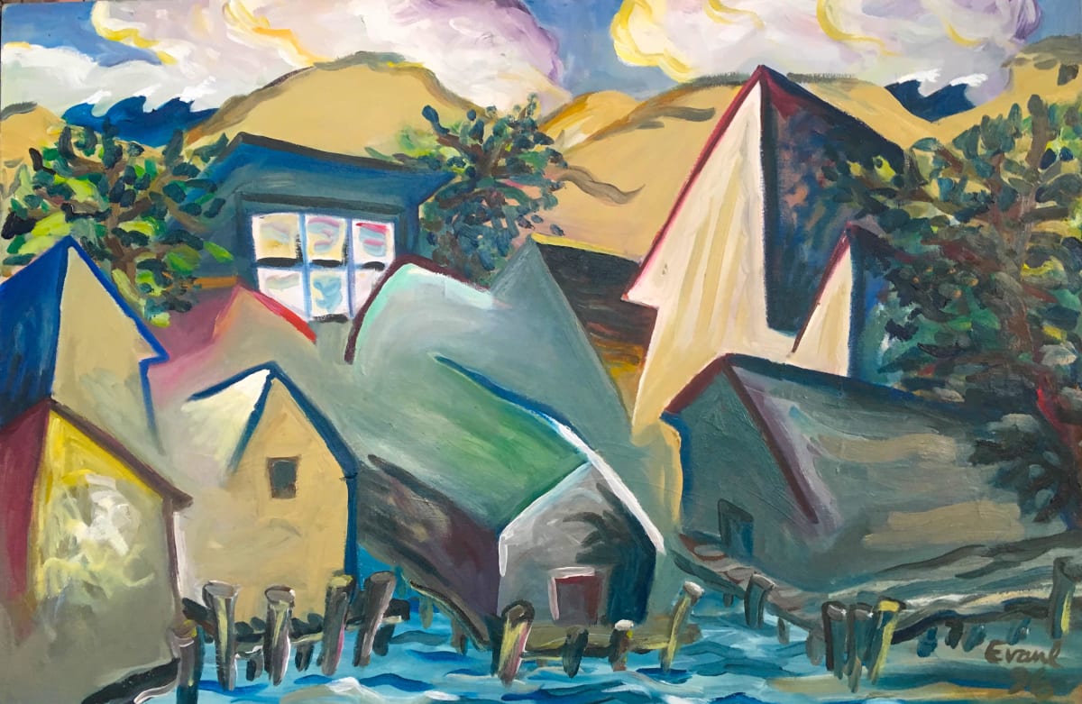 Dancing Houses by Bill Evaul, Image 1.