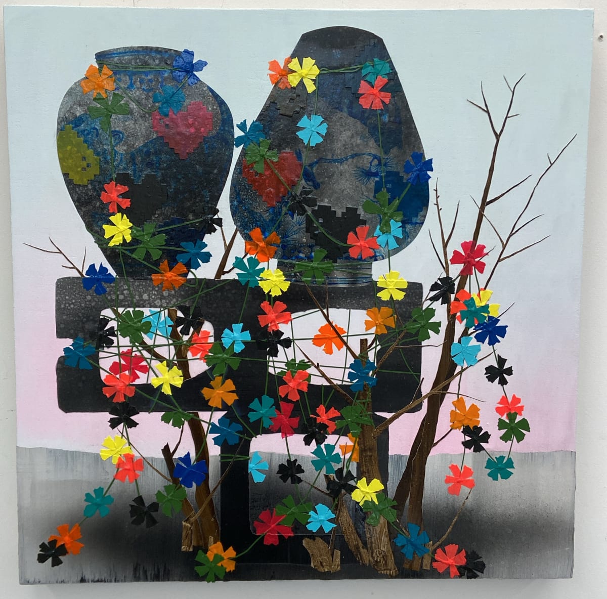 Winter Vases, 2022 by Erik Benson, Image 1.