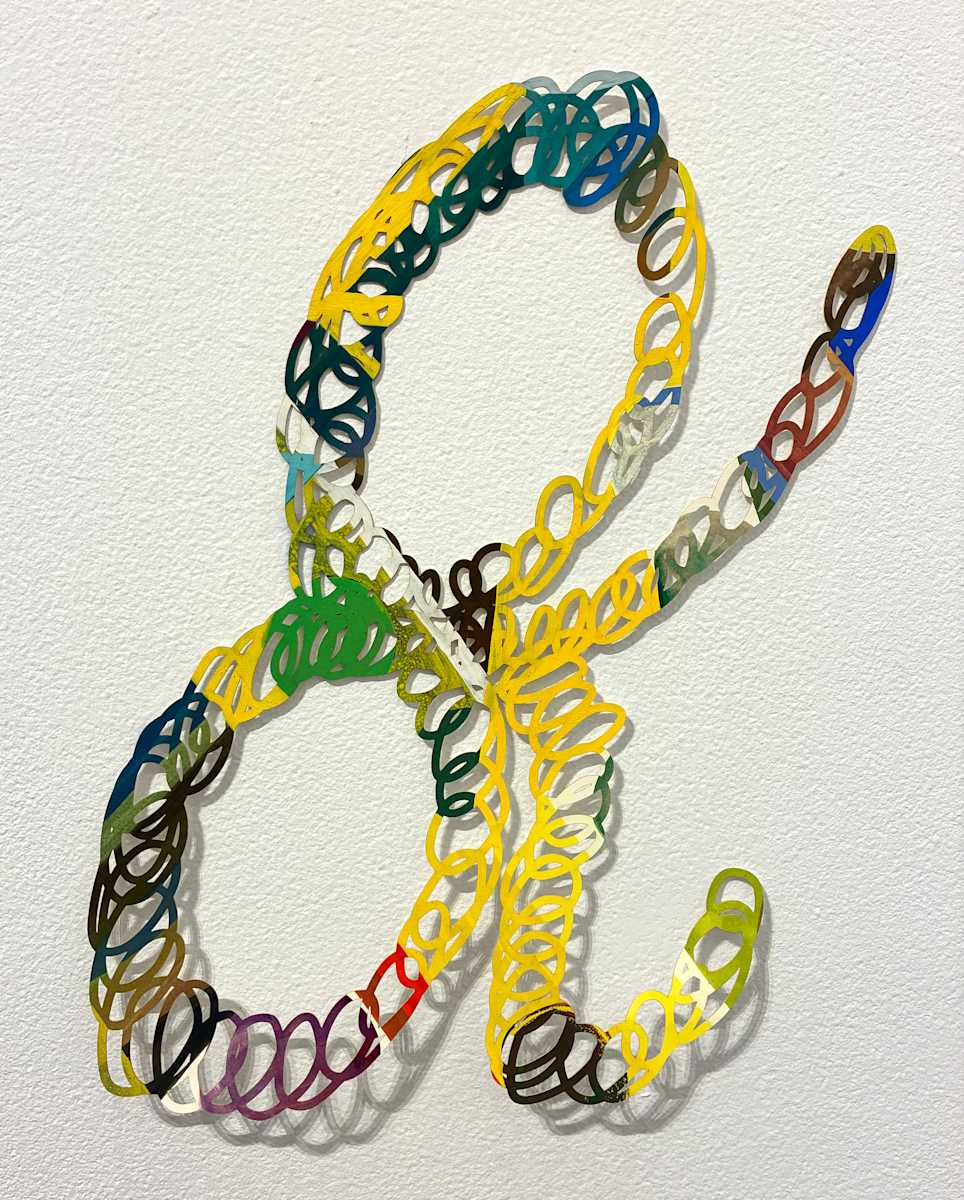 Yellow Scribble Ampersand by Matt Rich, Image 1.