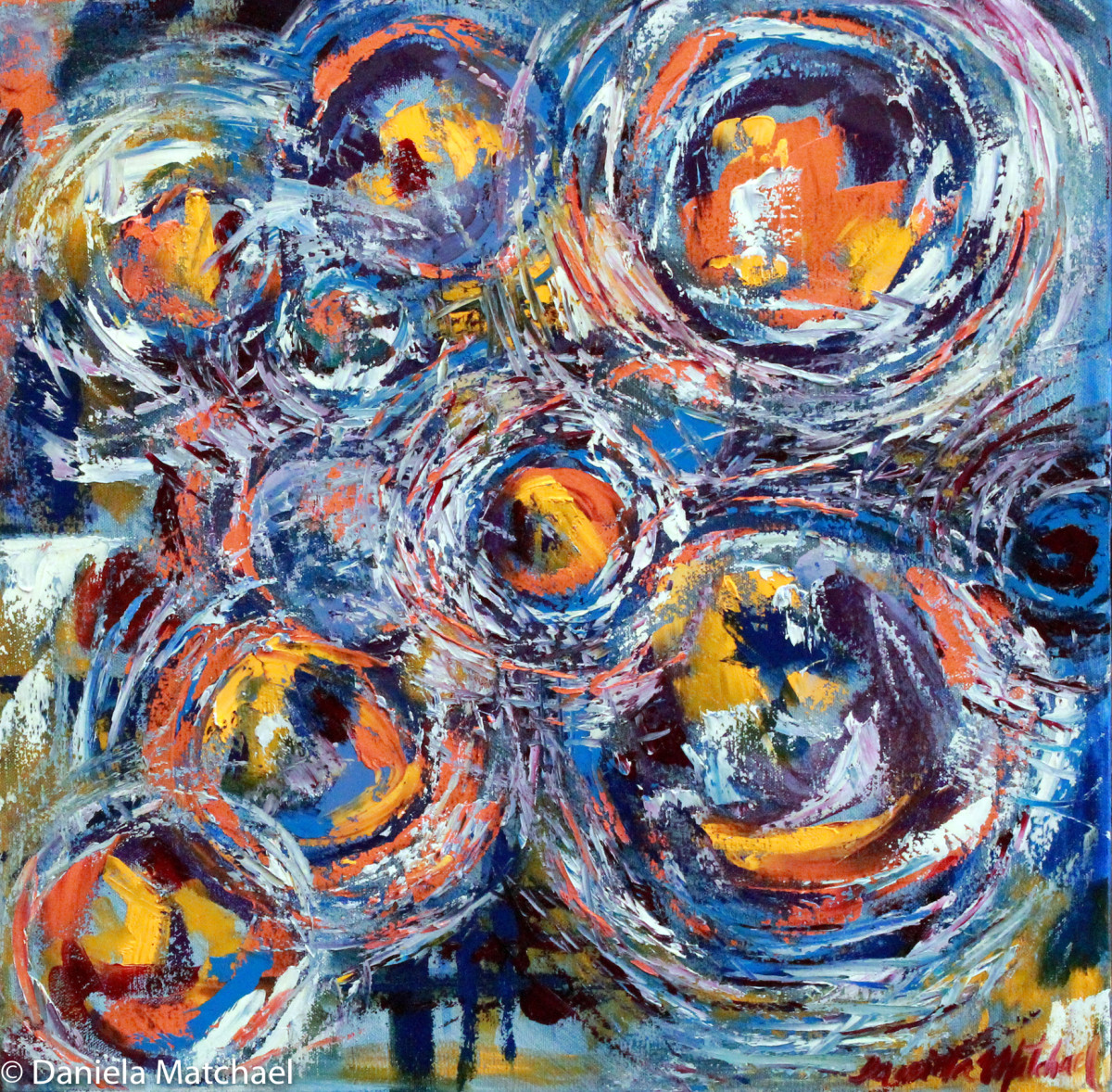 Movement in Blue 2 by Daniela Matchael, Image 1.