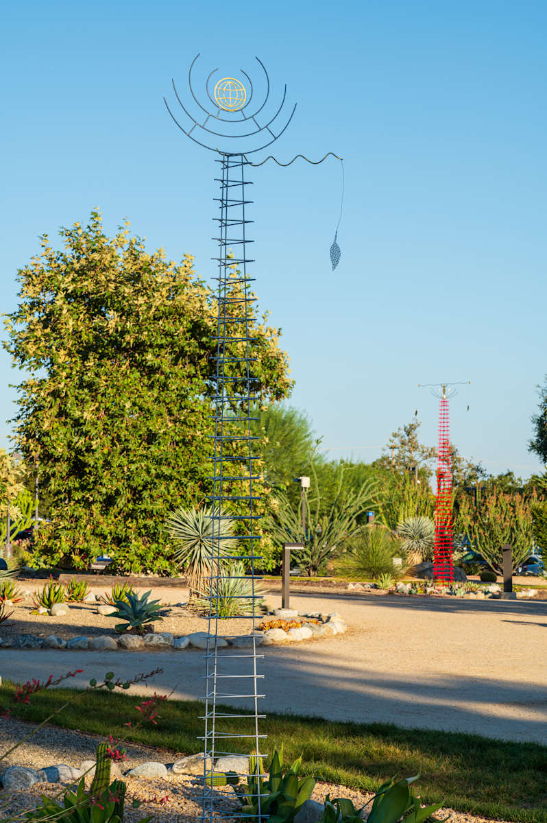Earth Sentinel by Marguerite Elliot  Image: Earth Sentinel
In Situ: Pitzer College, Claremont, CA
2023-2024
