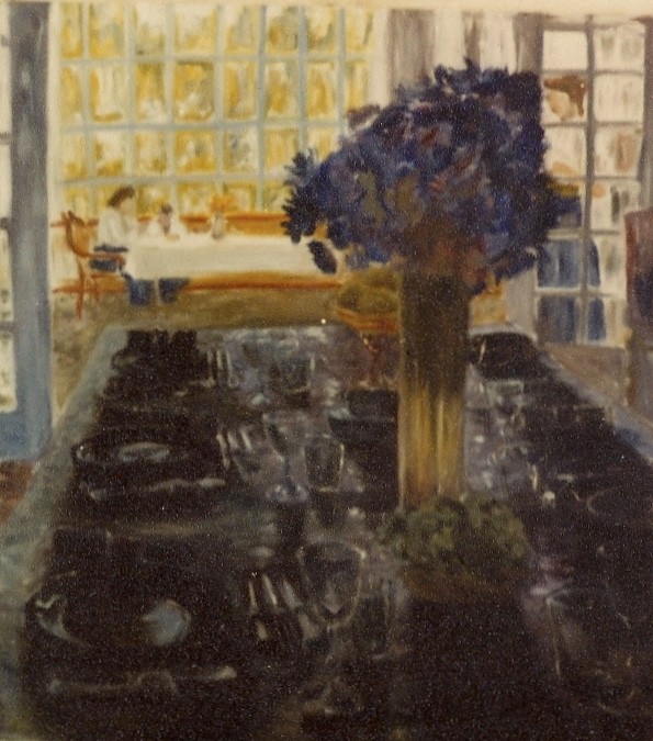 Beim Fruhstuckstisch (At the breakfast table) by aNna rybaT 