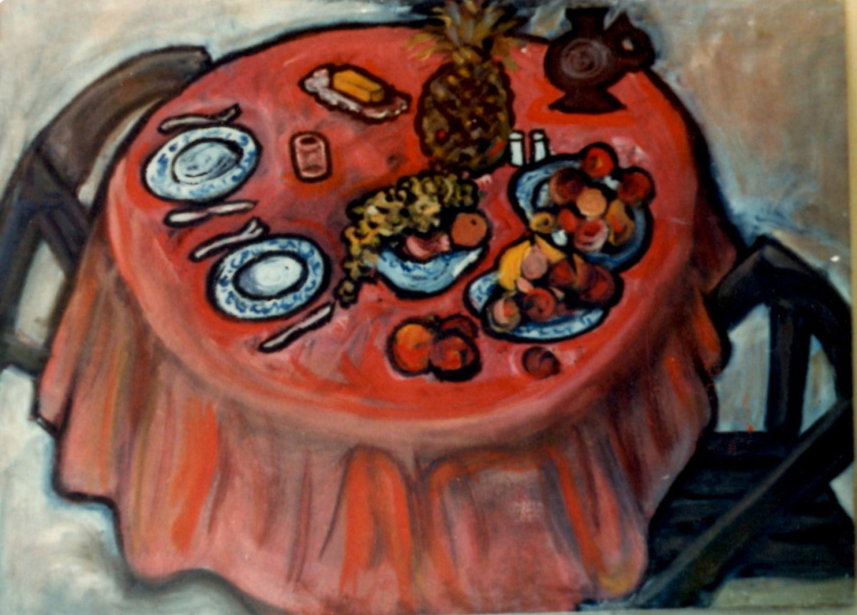 The Breakfast Table by aNna rybaT 