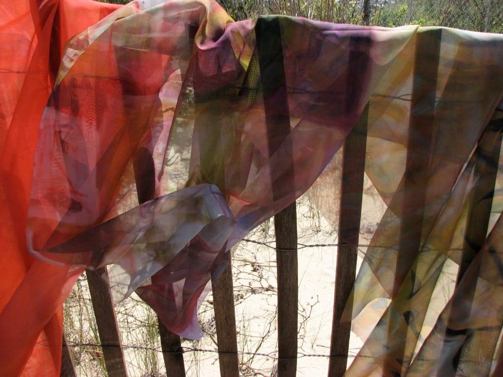 CoLorFields on Fence by aNna rybaT 