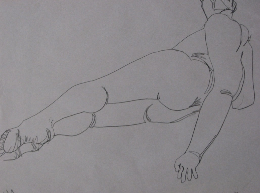 Works on Paper by aNna rybaT  Image: Backside