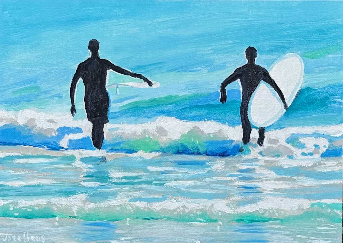 Lido Surfers by Judy Steffens, Image 1.