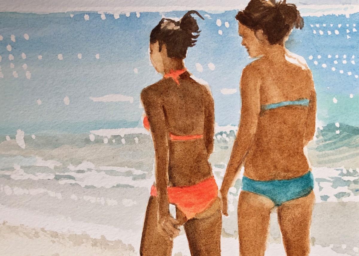 On Lido Beach by Judy Steffens, Image 1.