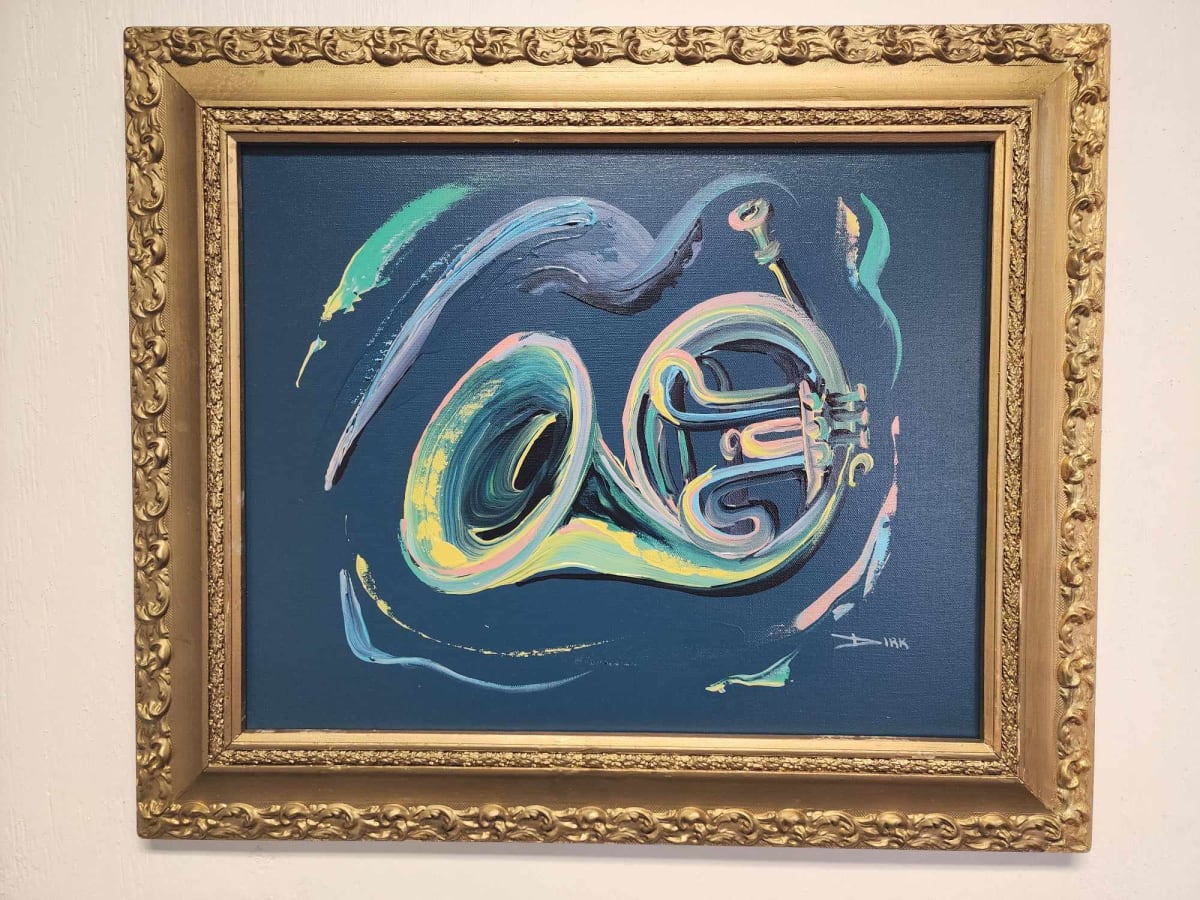 French Horn #2 by Dirk Guidry, Image 2.