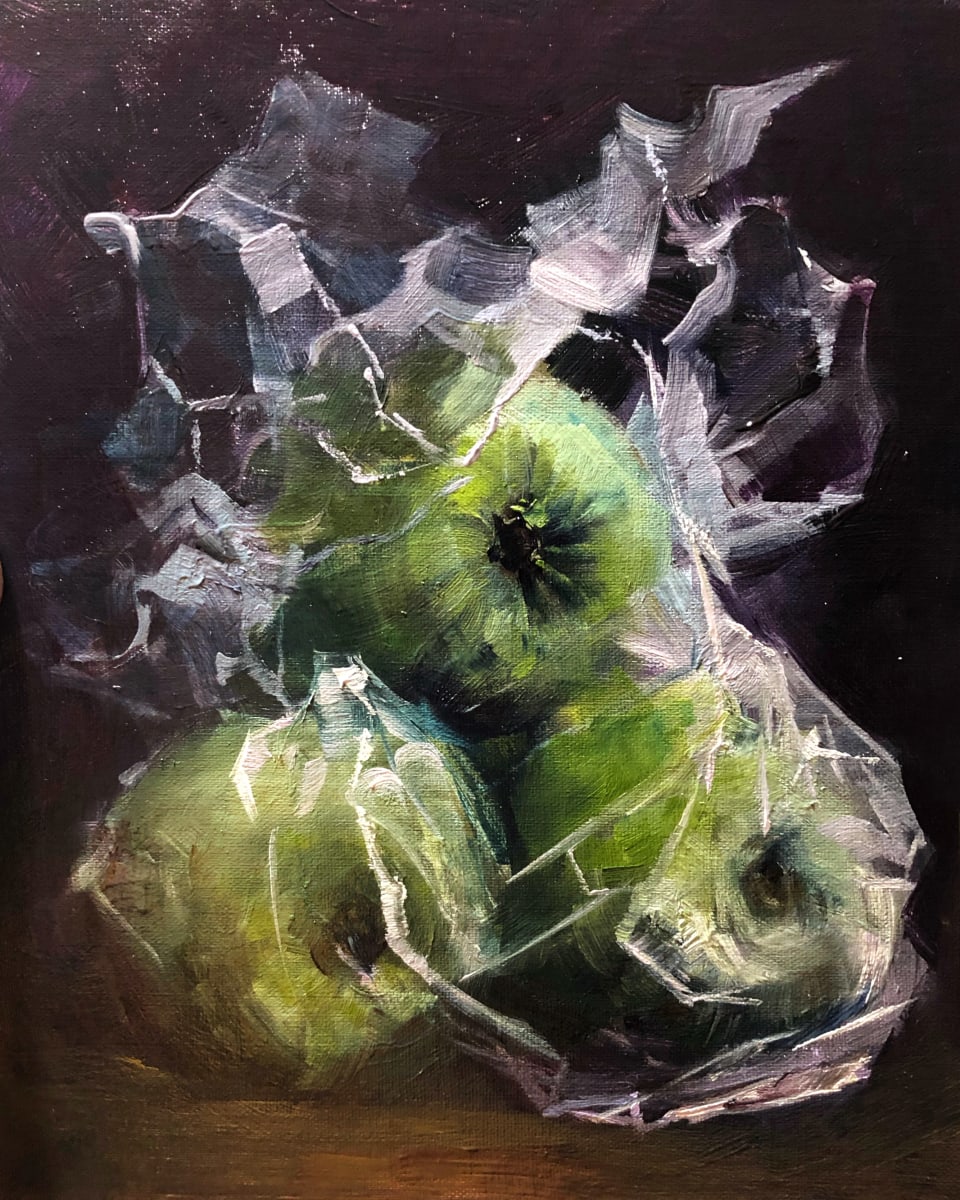 Composition with Granny Smith by Deana Evstefeeva 