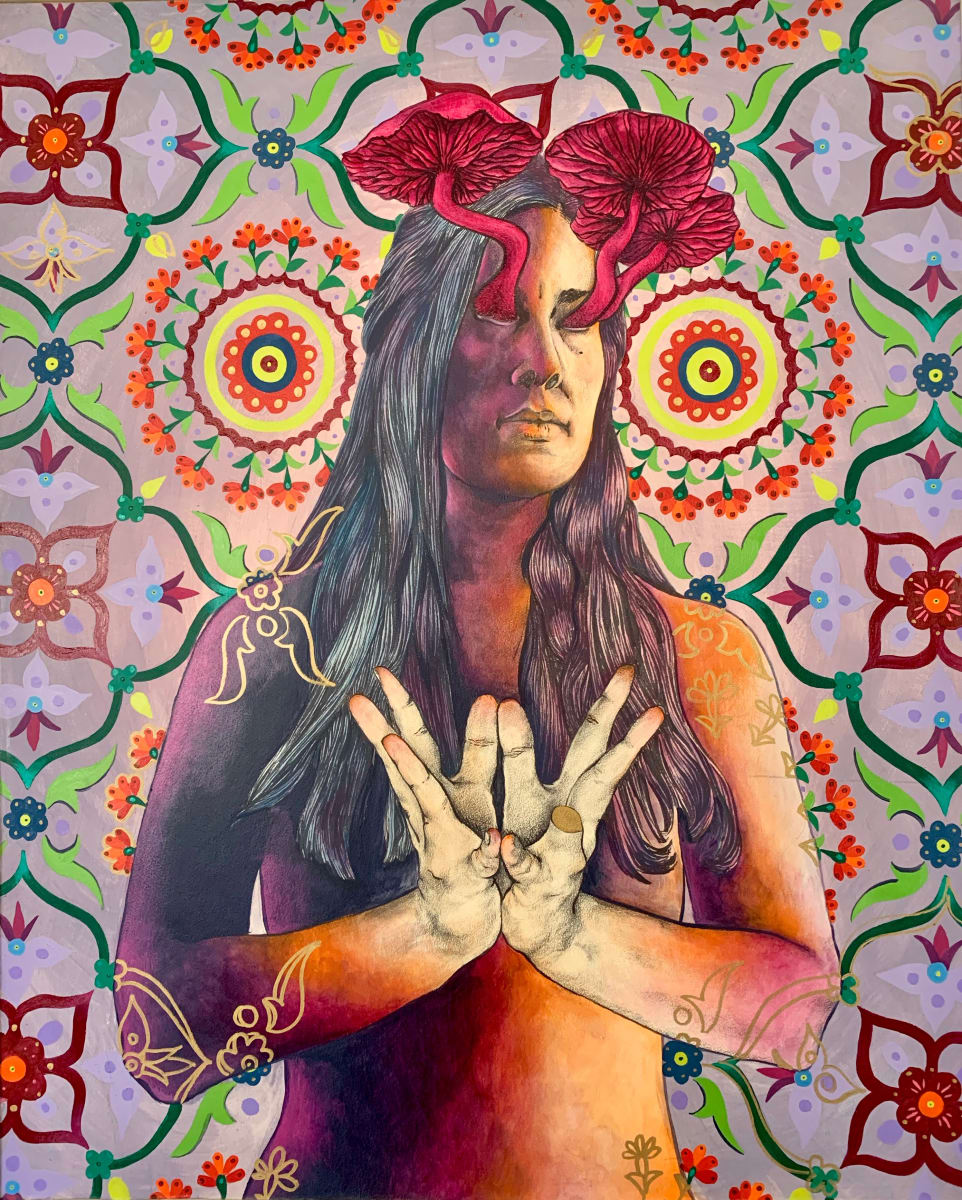 Amethyst deceiver, Om Mani Padme Hum by Kristie Spotswood 