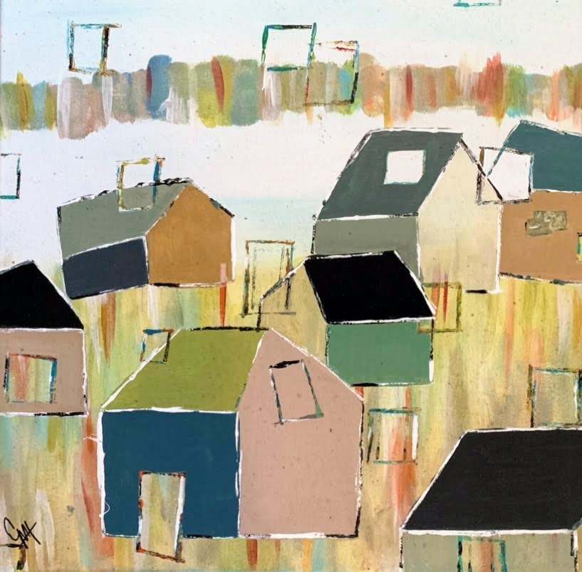 Beach Houses by Cyndy Hanna, Image 2.