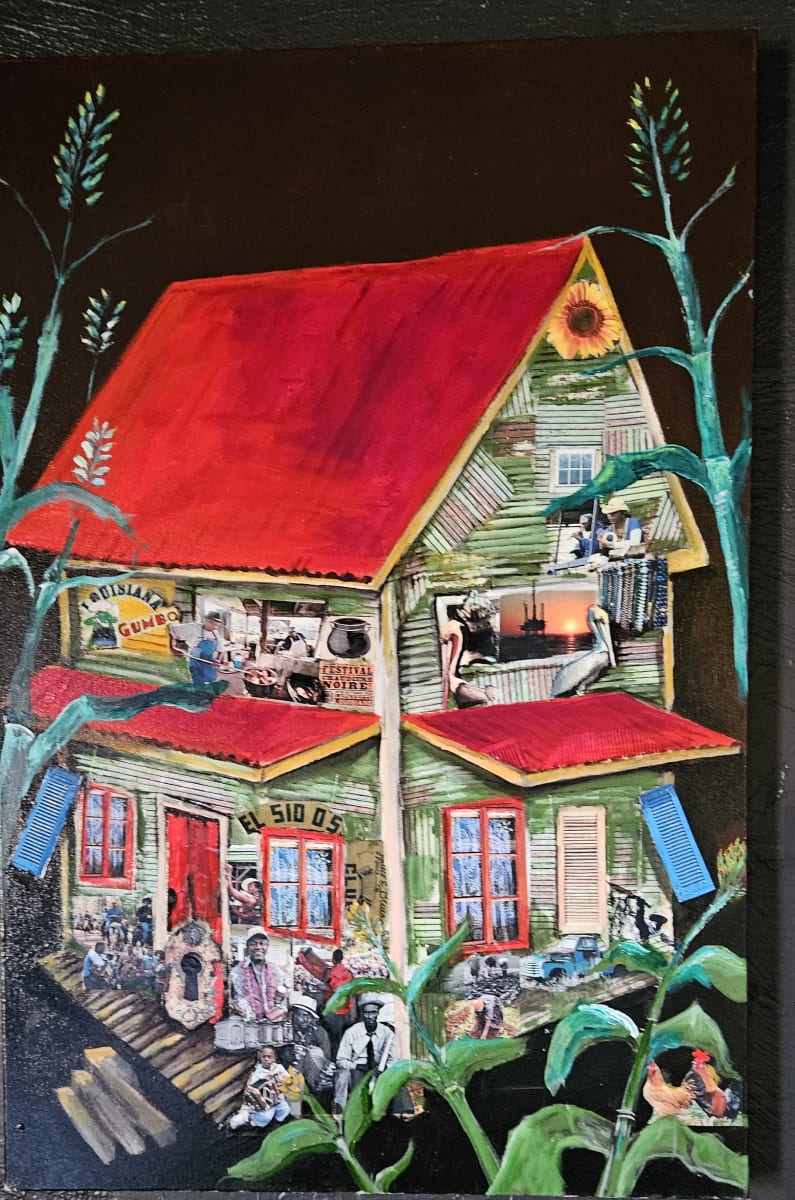 Creole House Two by Bryant Benoit 