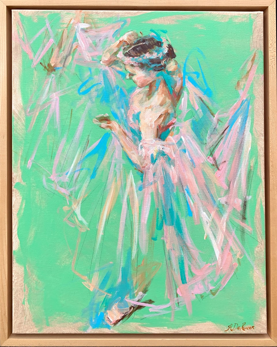 Dancer (Green) by Haidee DeRouen 