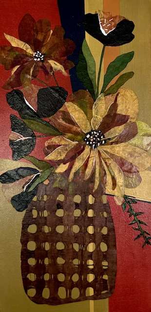 Golden Sunflowers by Cyndy Hanna 