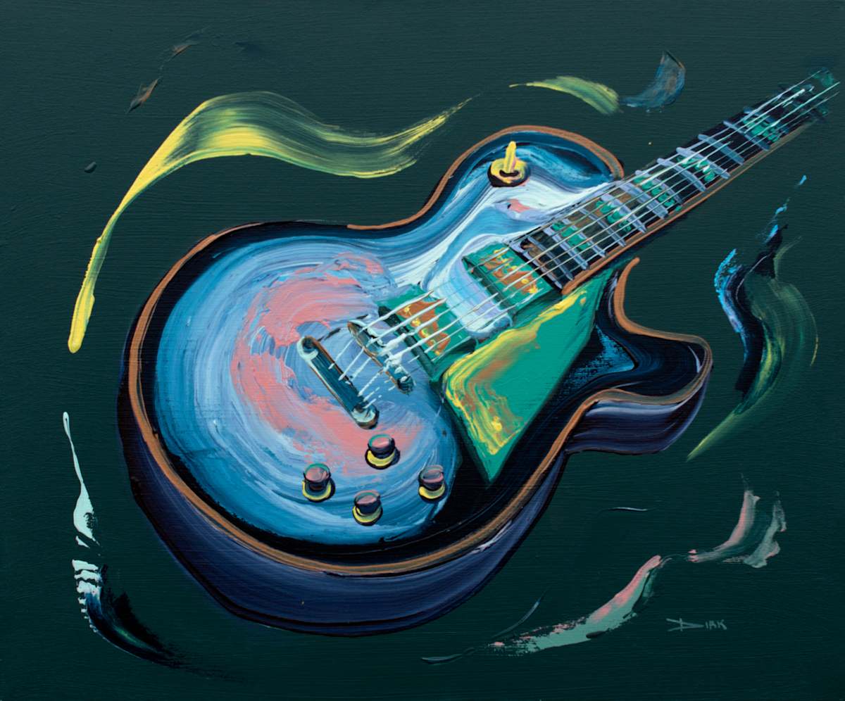 Guitar #7 by Dirk Guidry, Image 2.