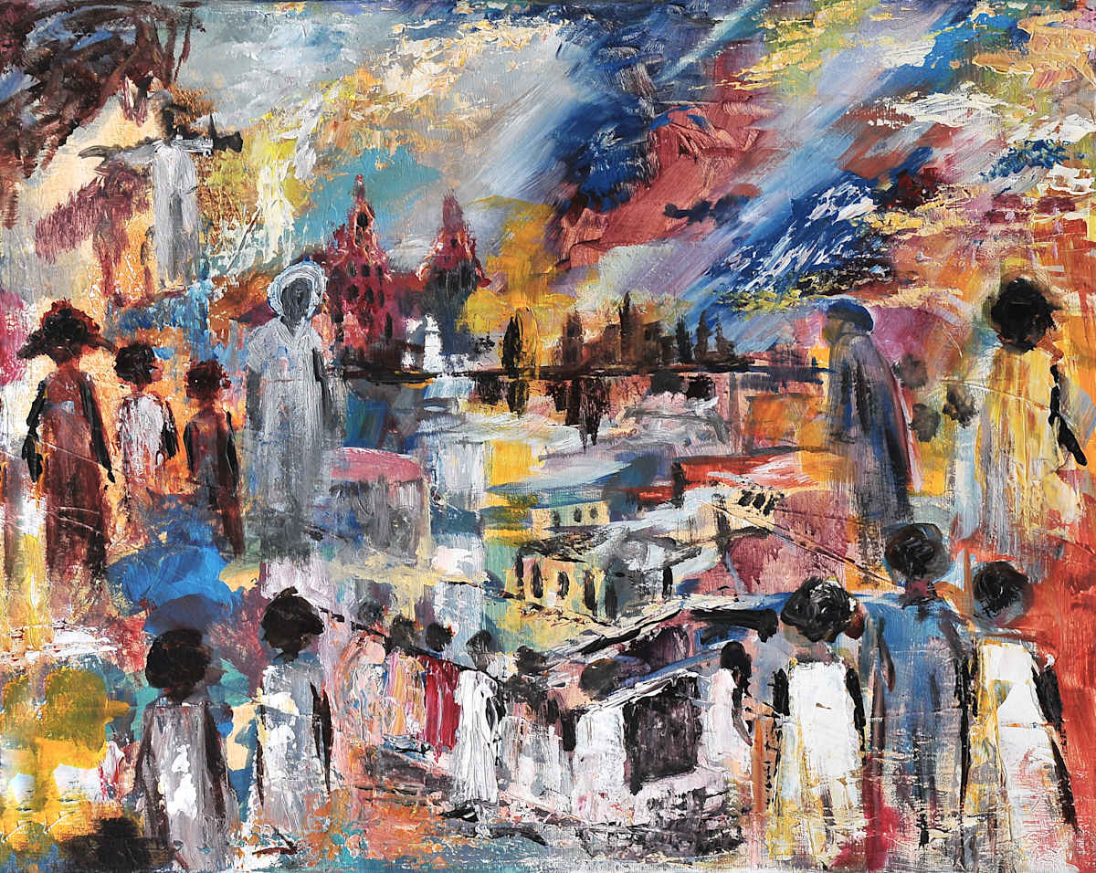 Hustle and Bustle by Larry "Kip" Hayes, Image 1.