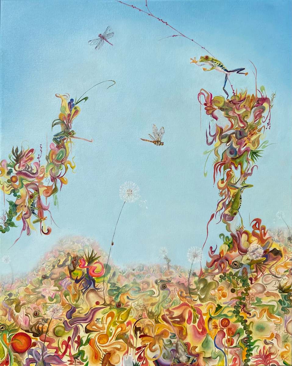 Between Blades of Grass by Eliza Hinrichs 