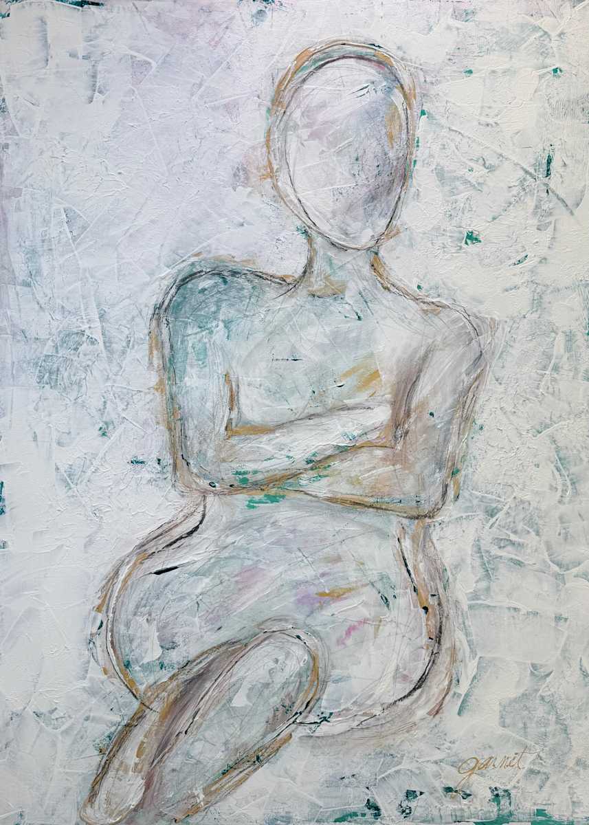 Contemplating by Garnet Bernard 