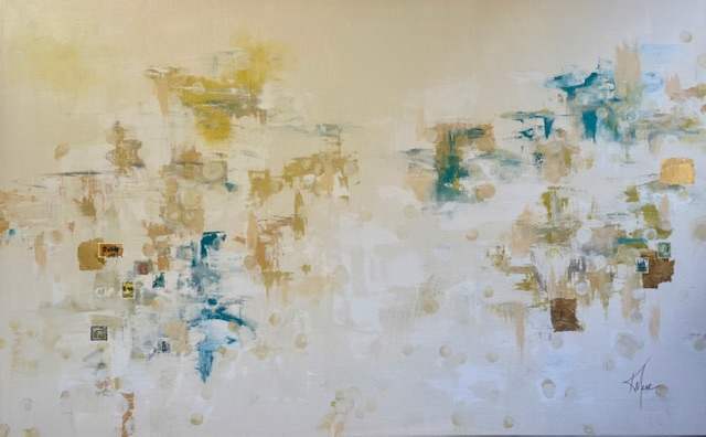 Atchafalaya #2 (Reflections of Cypress Trees) by Kathy Mere, Image 2.