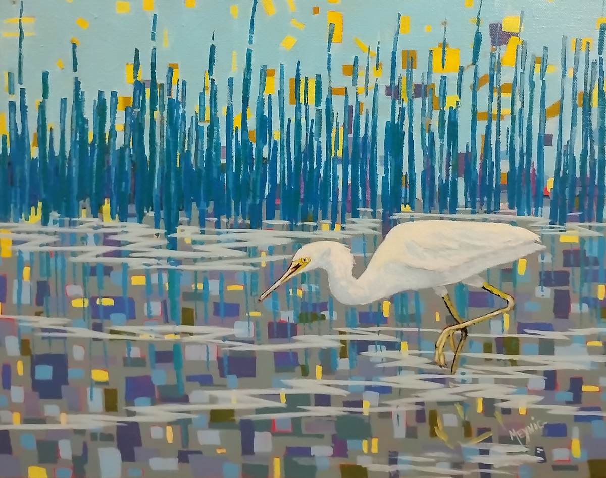 Fishing Egret by Marne Meynig, Image 1.