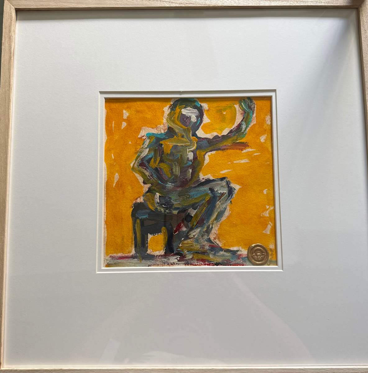 Seated Figure by Bonnie Camos, Image 1.