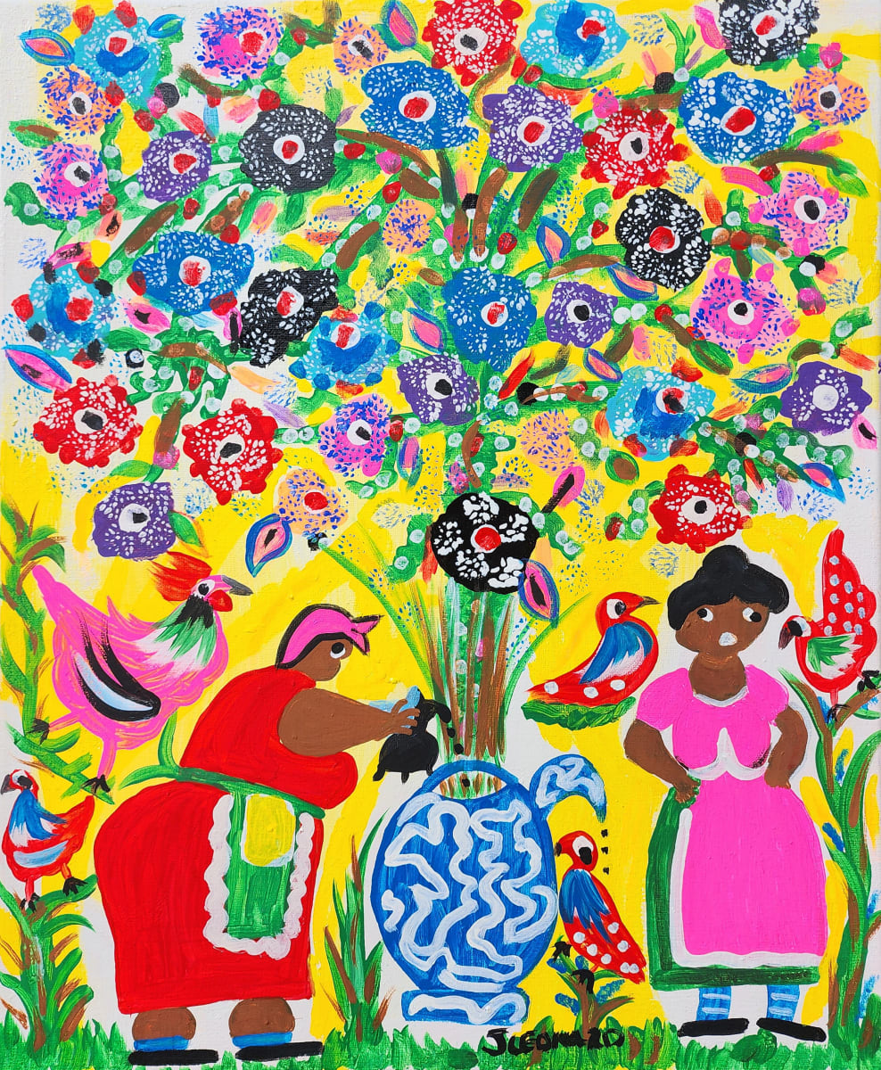 Pretty Roses by Juanita Leonard 