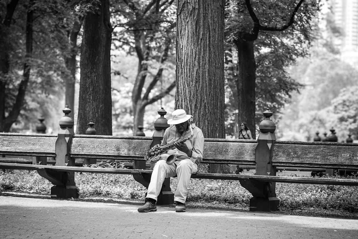 Central Park Sax by Kelsey LaFleur 