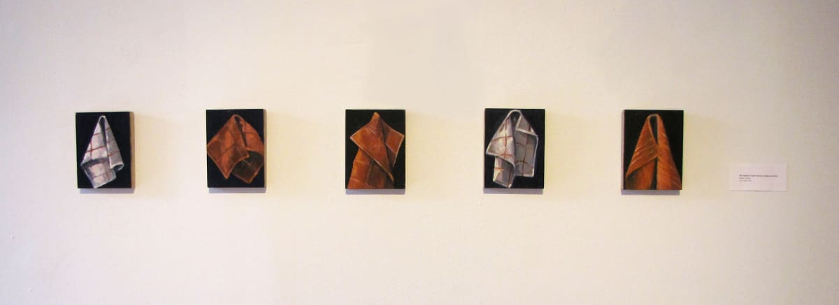 My Mother's Dishtowels (series of five) by Bethany LeJeune 