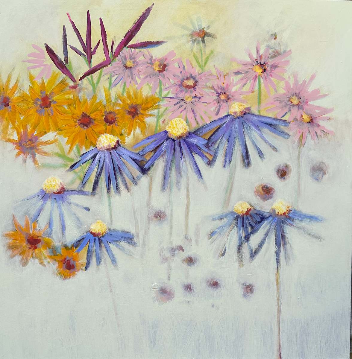 Purple Coneflowers by Cathy Mills, Image 1.