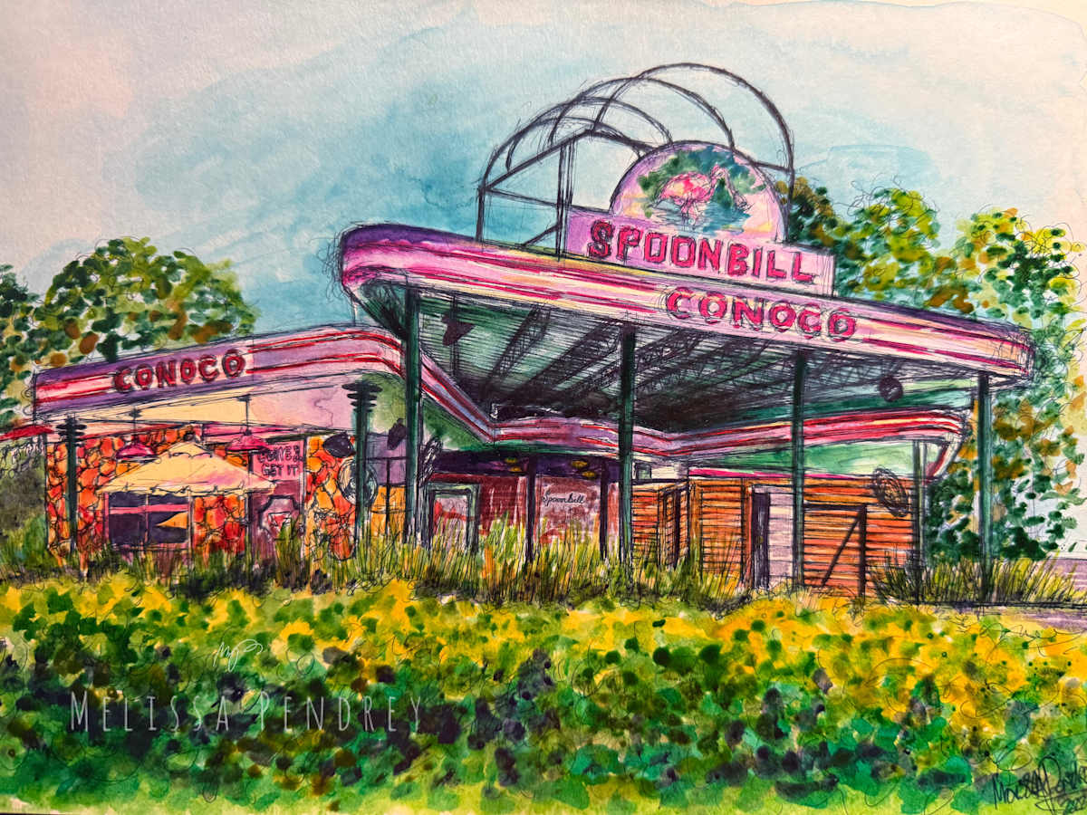 Spoonbill Conoco by Melissa Pendrey, Image 9.