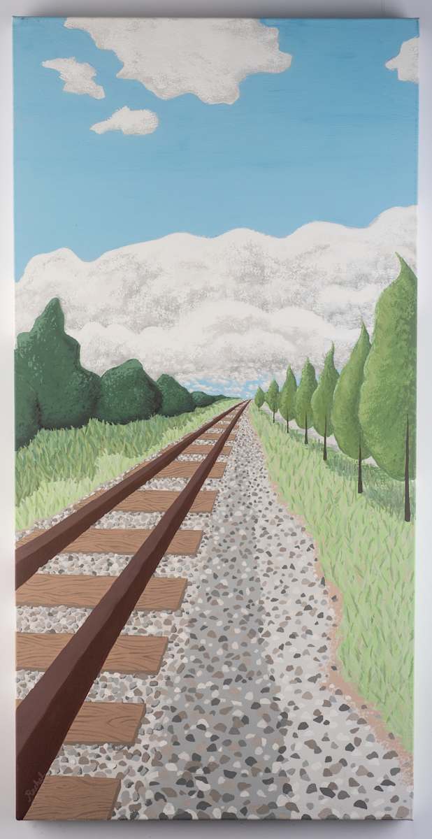 Behind the Warehouse by Rachel Perry, Image 1.