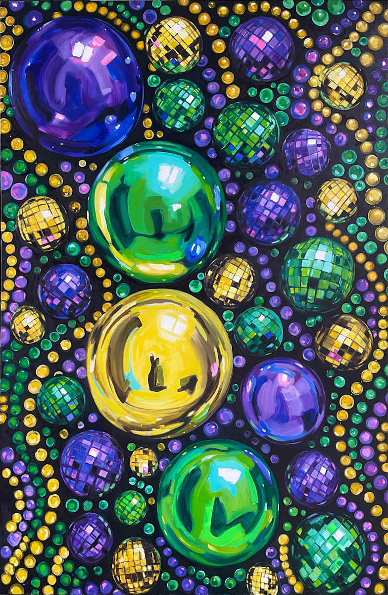 Mardi Gras at Midnight by Malia Pettit, Image 1.