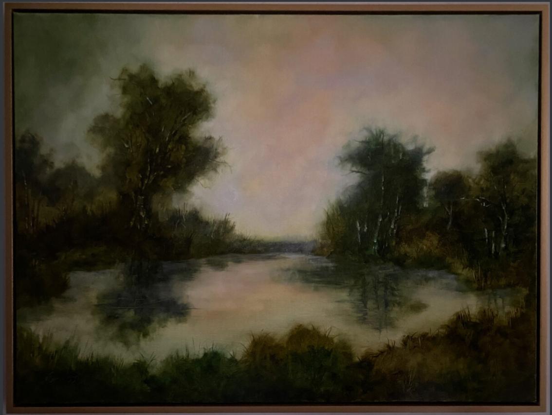 River Birch Reflections by Lue Svendson, Image 2.