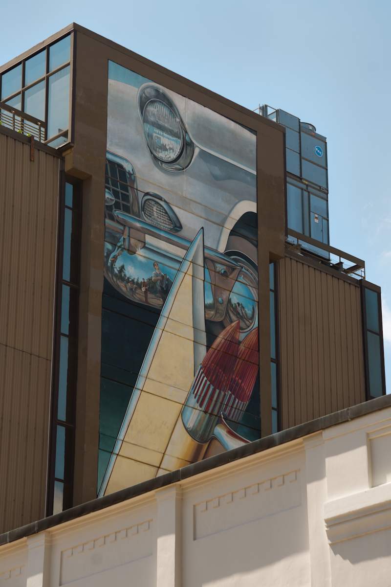 Car Mural by Gracie Ransonet 
