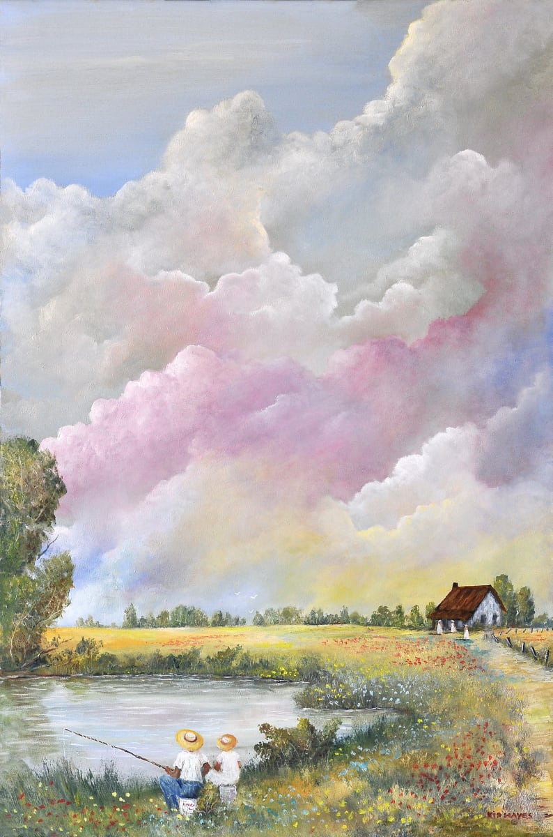 The Old Pond by Larry "Kip" Hayes 