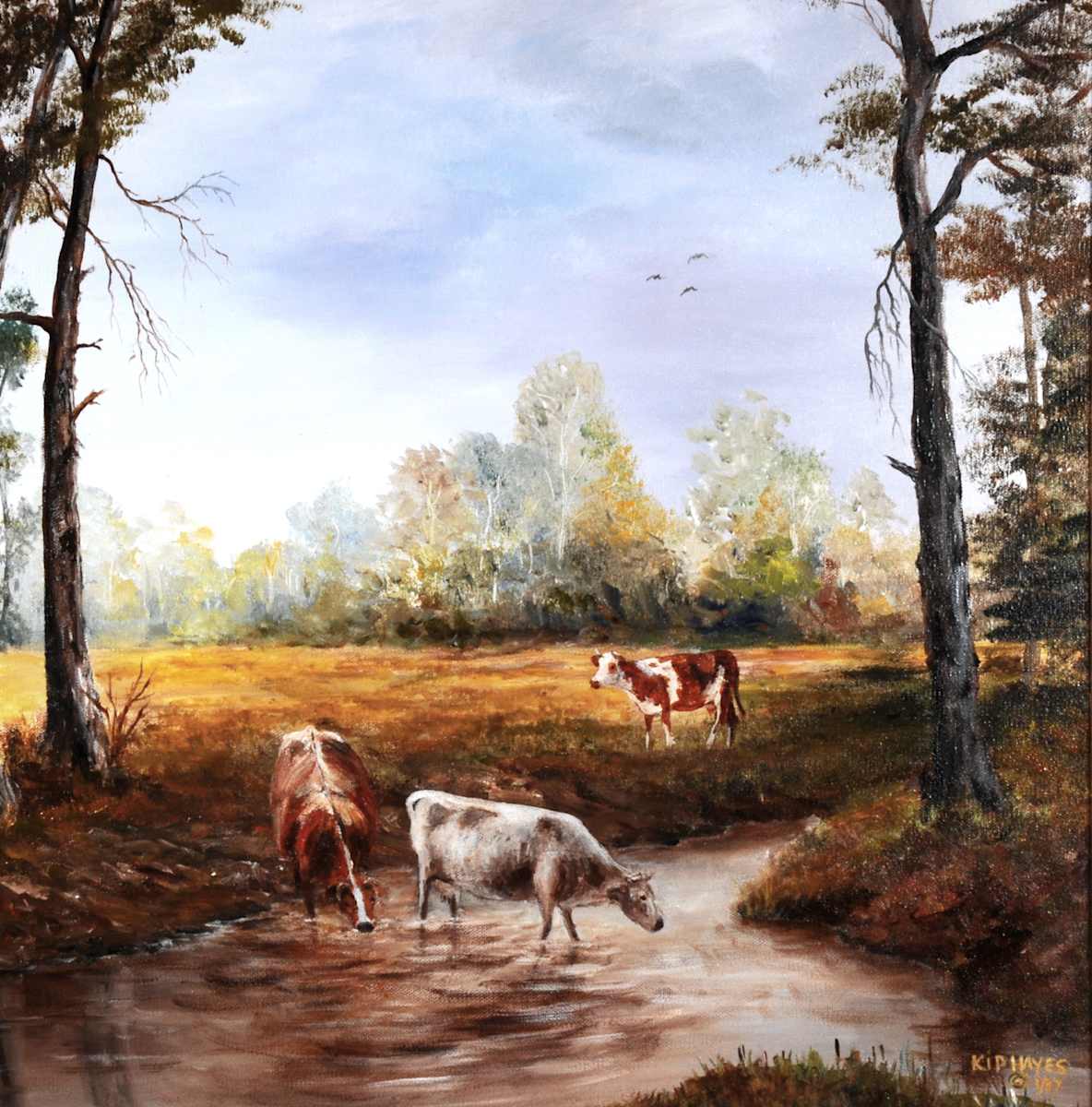 The Watering Hole by Larry "Kip" Hayes, Image 2.