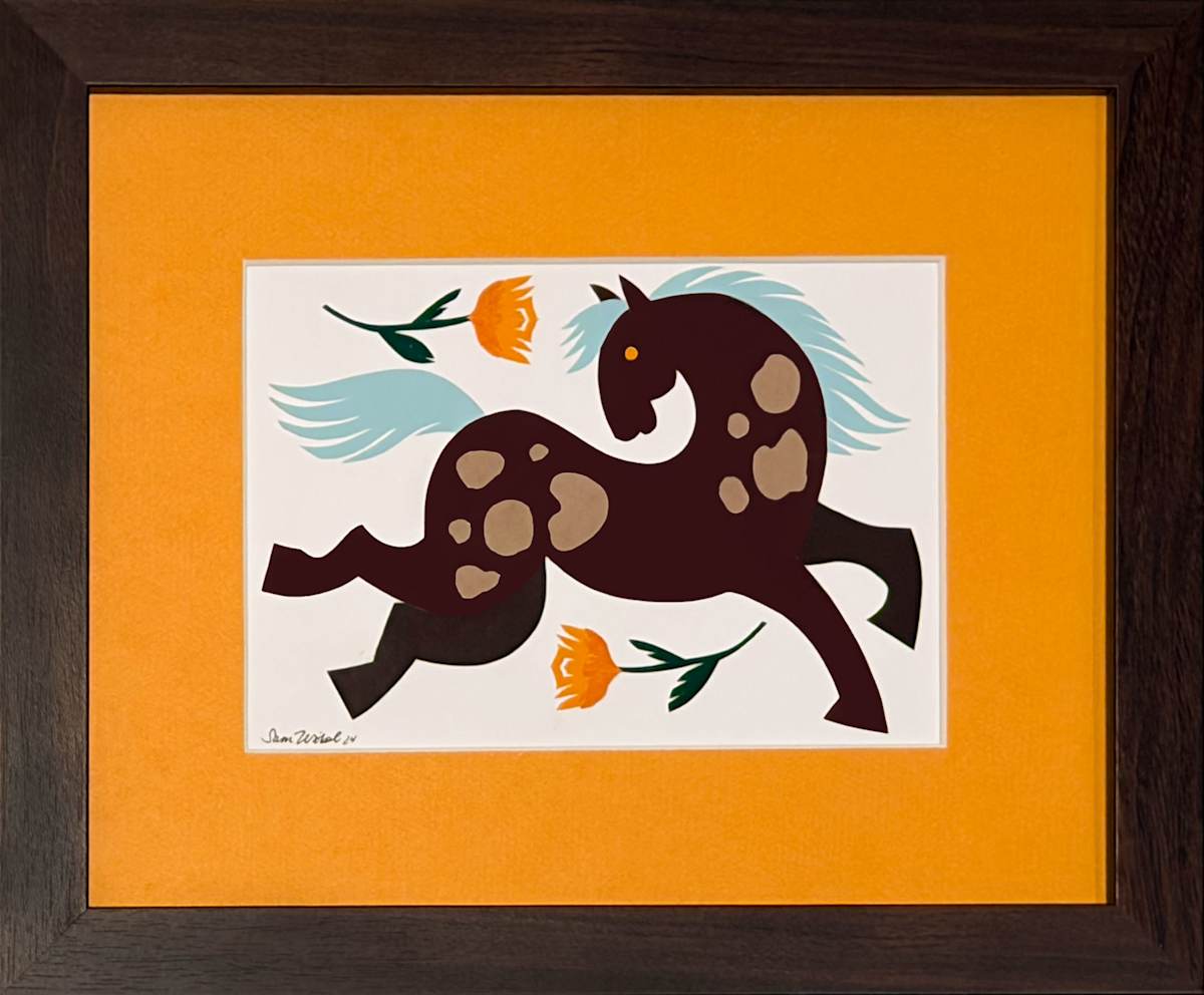 Koń i Kwiaty by Sam Wróbel, Image 1.