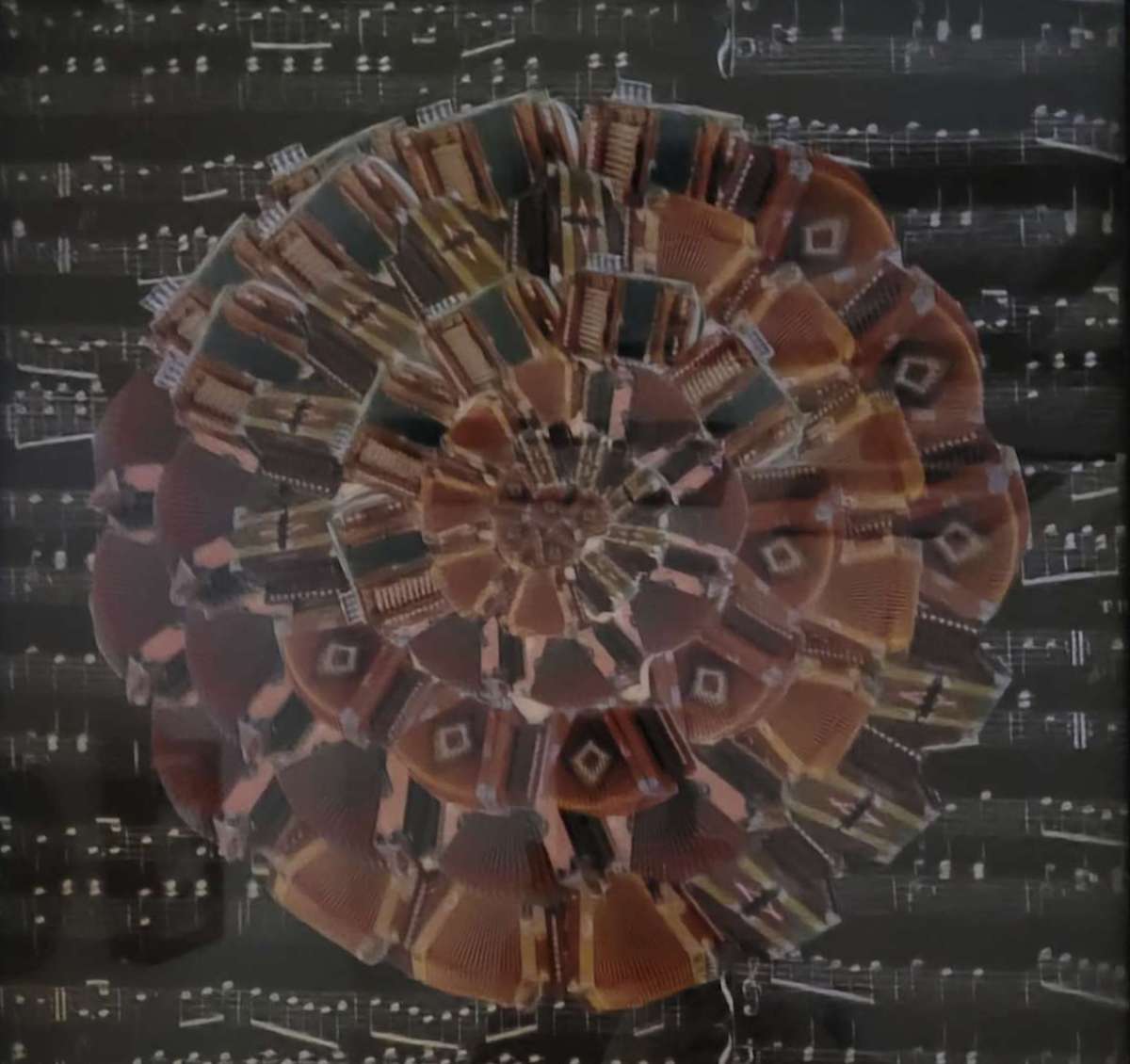 Accordion Swirl by Martha Garner, Image 2.