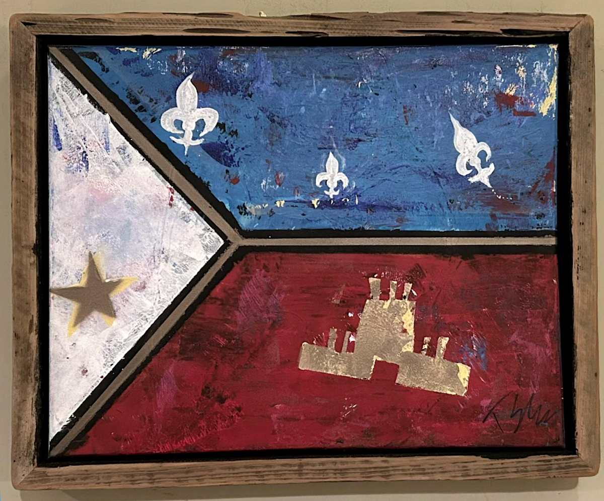 Acadiana Abstract by Toby Elder 